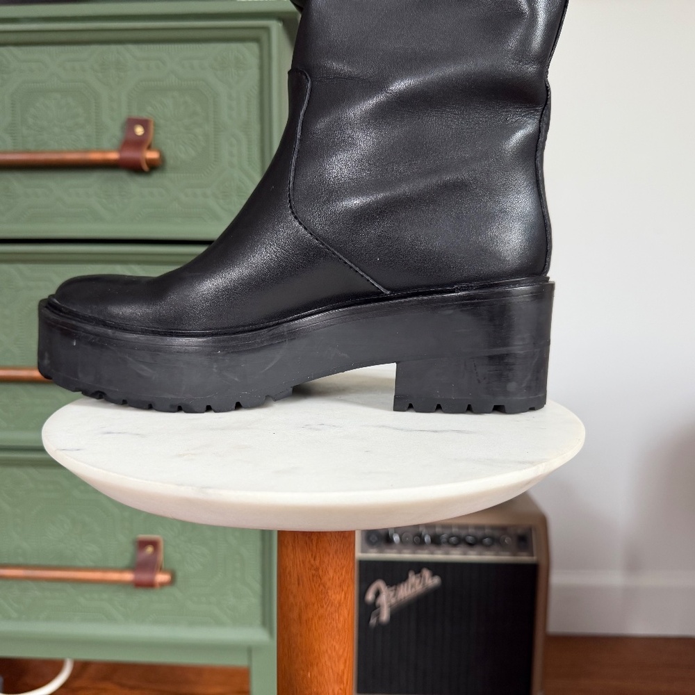 Loeffler Randall Carlee Tall Boot - Black - 7 - EUC - Picture 7 of 13